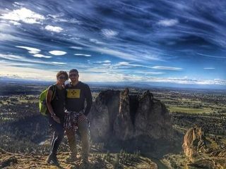 So, I figured if anyone could make me ride 2400 miles less from one year to the next just because I liked being with her so much, it was probably a good idea to ask her to share my adventures with me forever. So I did. And she said yes.