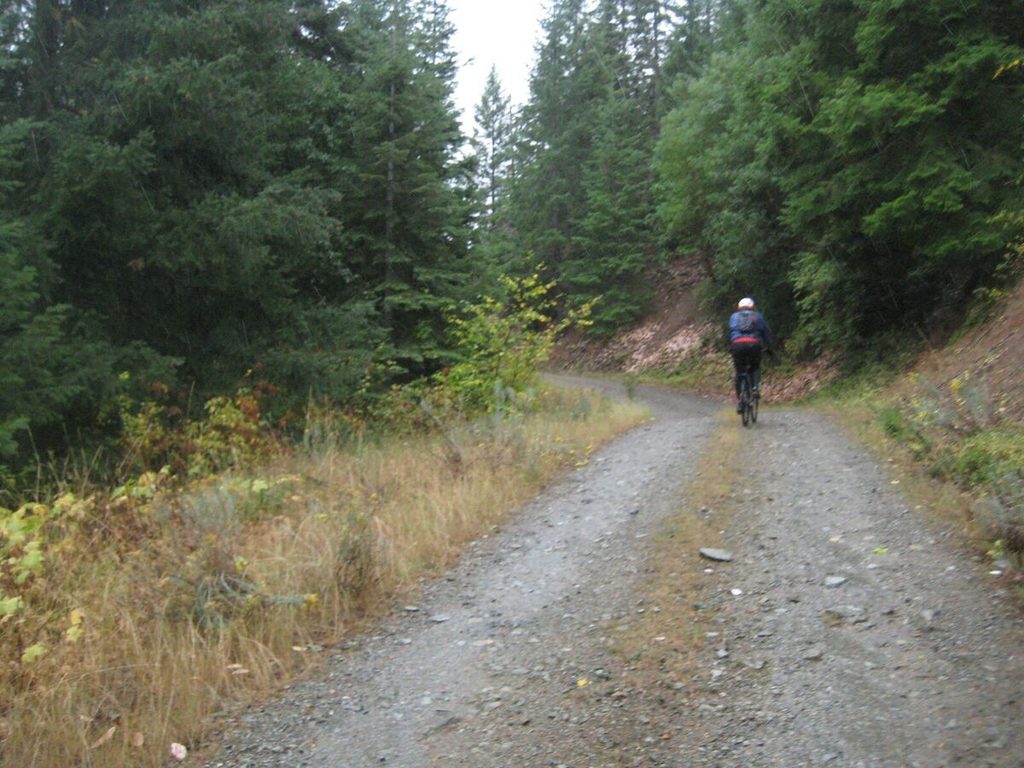 The going gets steeper and more gravelly.