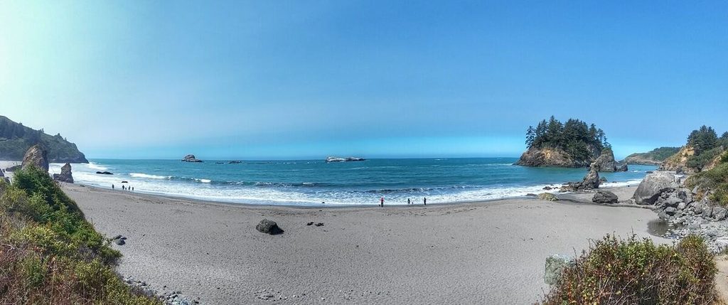 The mile long beach north of Trinidad Head is gorgeous. Bring a sweatshirt!