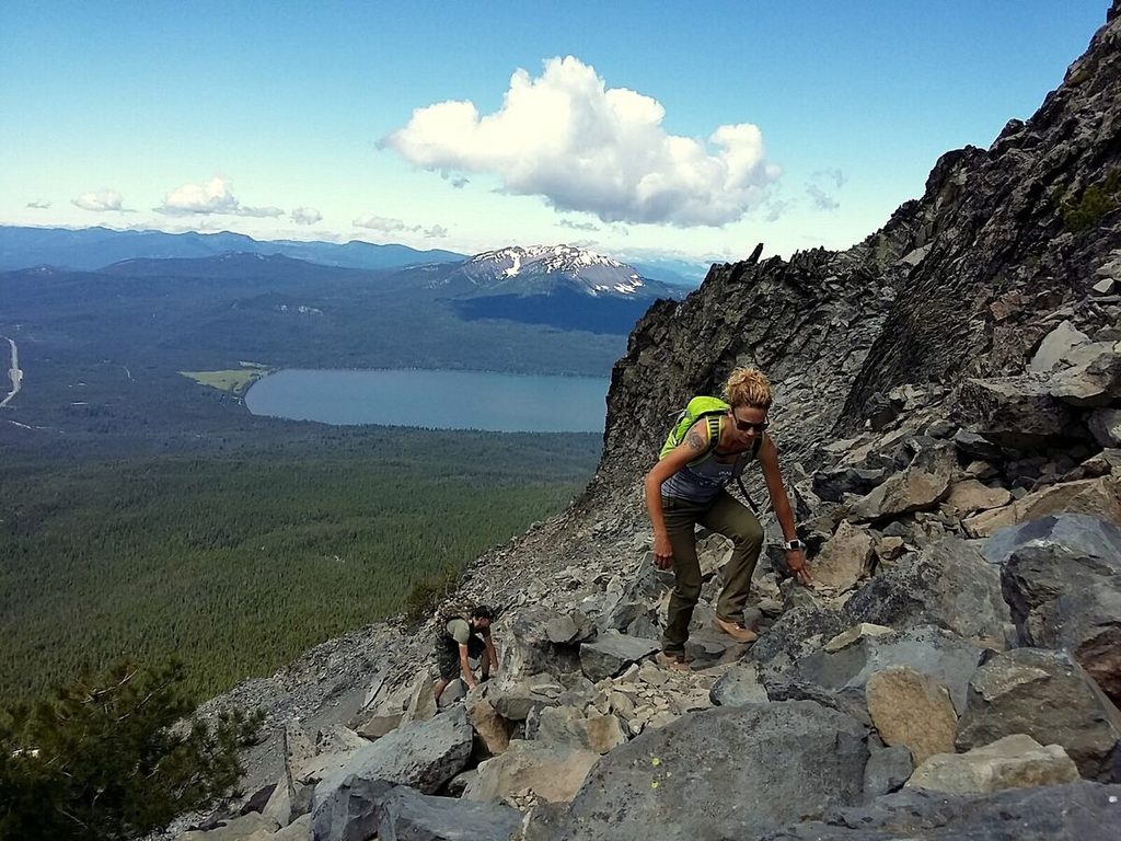 I kinda fell for this girl that likes hiking, so we did a little of that.