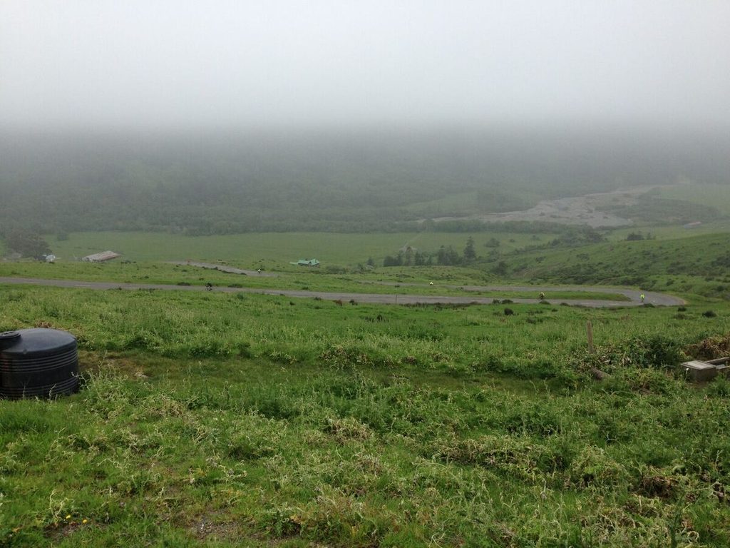 Endless hills, endless wide switchbacks.