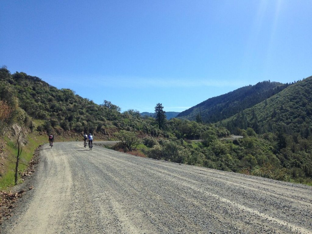More Little Applegate gravel. This road meanders along the side of the valley and is fairly mellow.