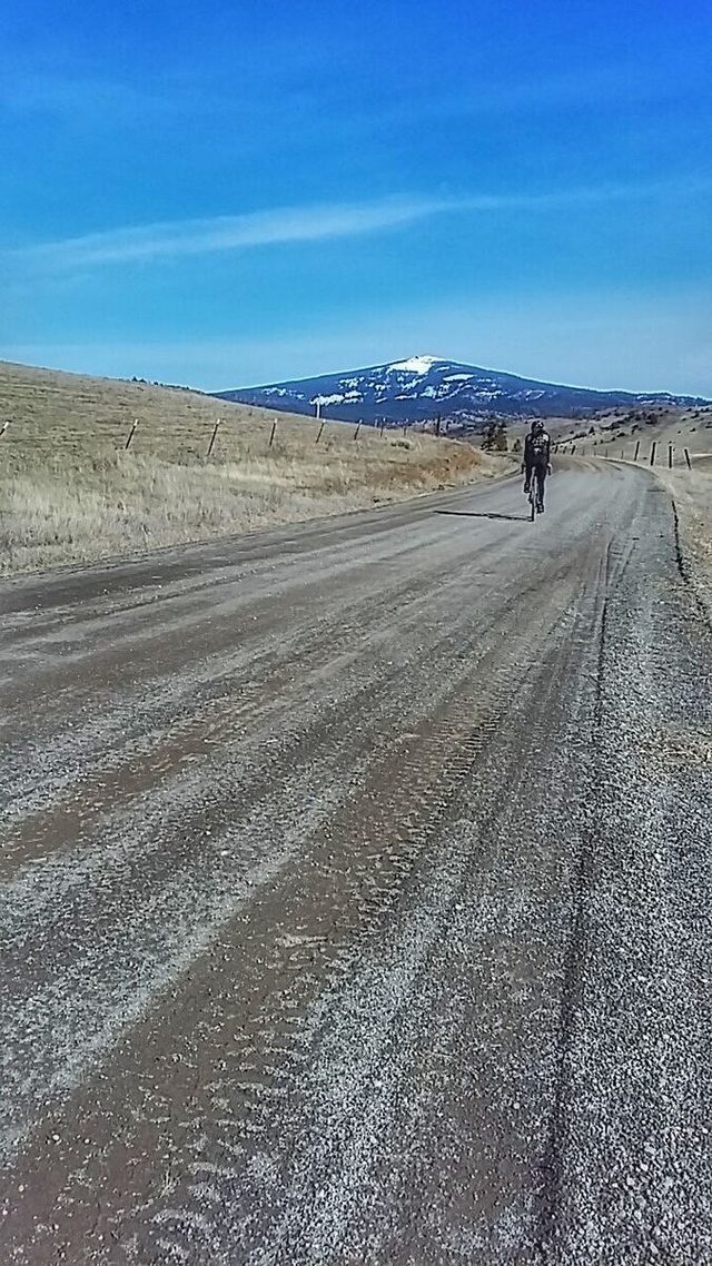 Not only were there great views, the gravel roads were fantastic!
