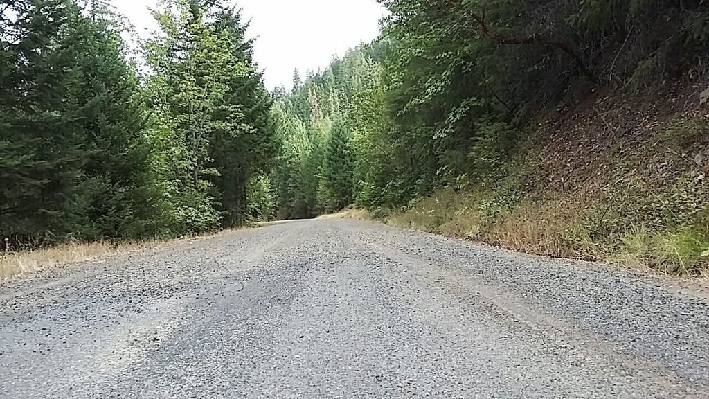 The point of no return. Gravel it up or be a sissy and turn around?