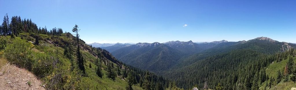 Finally. The top! And, this was our reward.