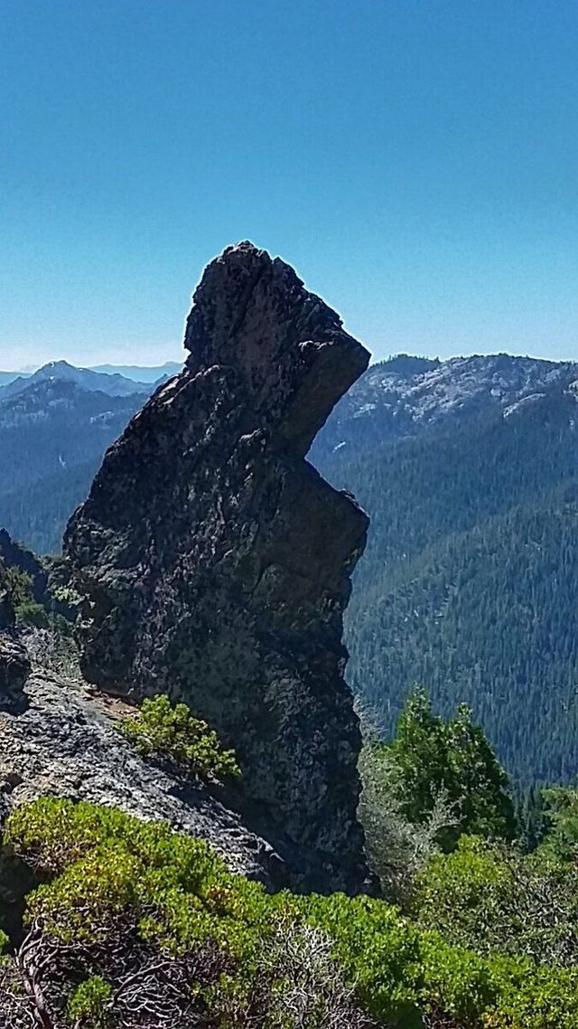 I don't know if this rock has a name, but it's right at the top of the road. I'll just call it Whiskey Rock. I'm sure others have a different name for it....