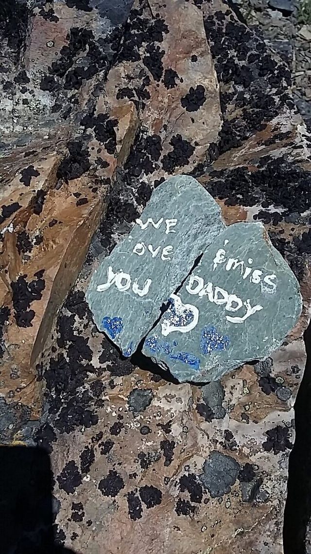 And, this little bit of sadness is what they were looking at. Really though, if Daddy is remembered in this spot, I'm gonna go ahead and guess he was a pretty cool dude.